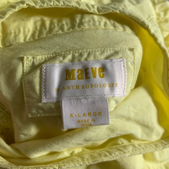 Maeve butter Yellow Puff Sleeve Dress - Picture 9 of 9